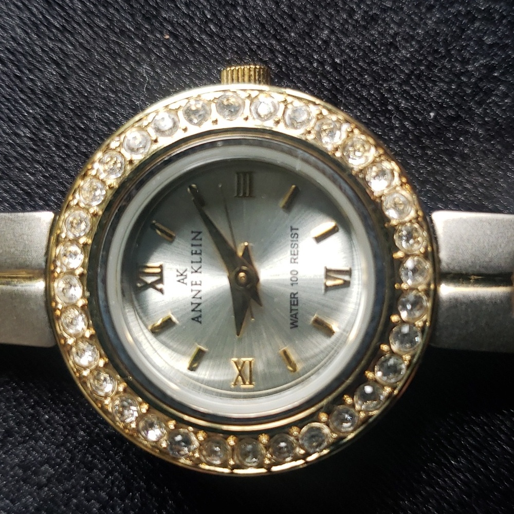 Anne Klein Silver/Goldtone Watch.